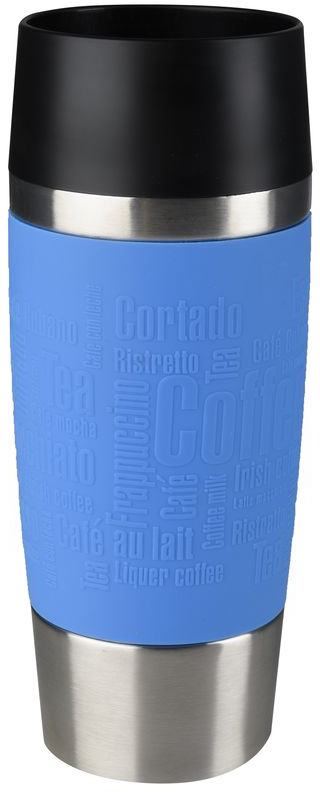 

Термокружка Tefal Travel Mug голубая 0.36 л