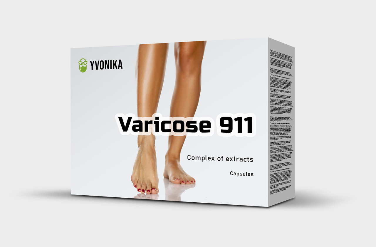 

Натуральная добавка Yvonika Varicose 911 от варикоза капсулы 20шт