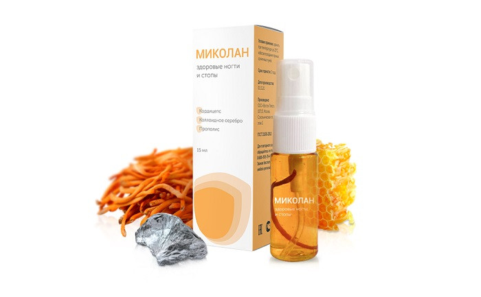 

Спрей Yvonika Миколан от псориаза