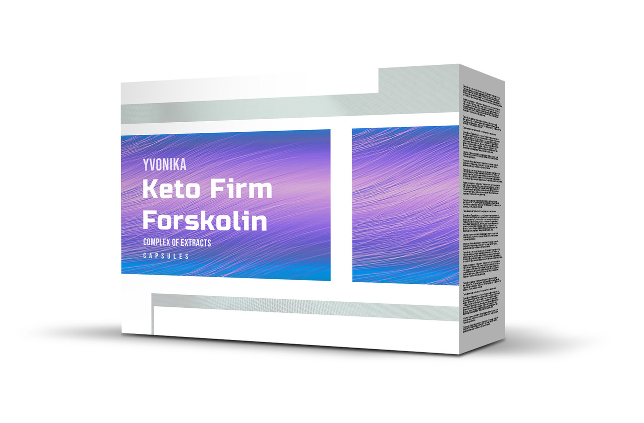 

Натуральная добавка Yvonika Keto Firm Forskolin для похудения капсулы 20 шт