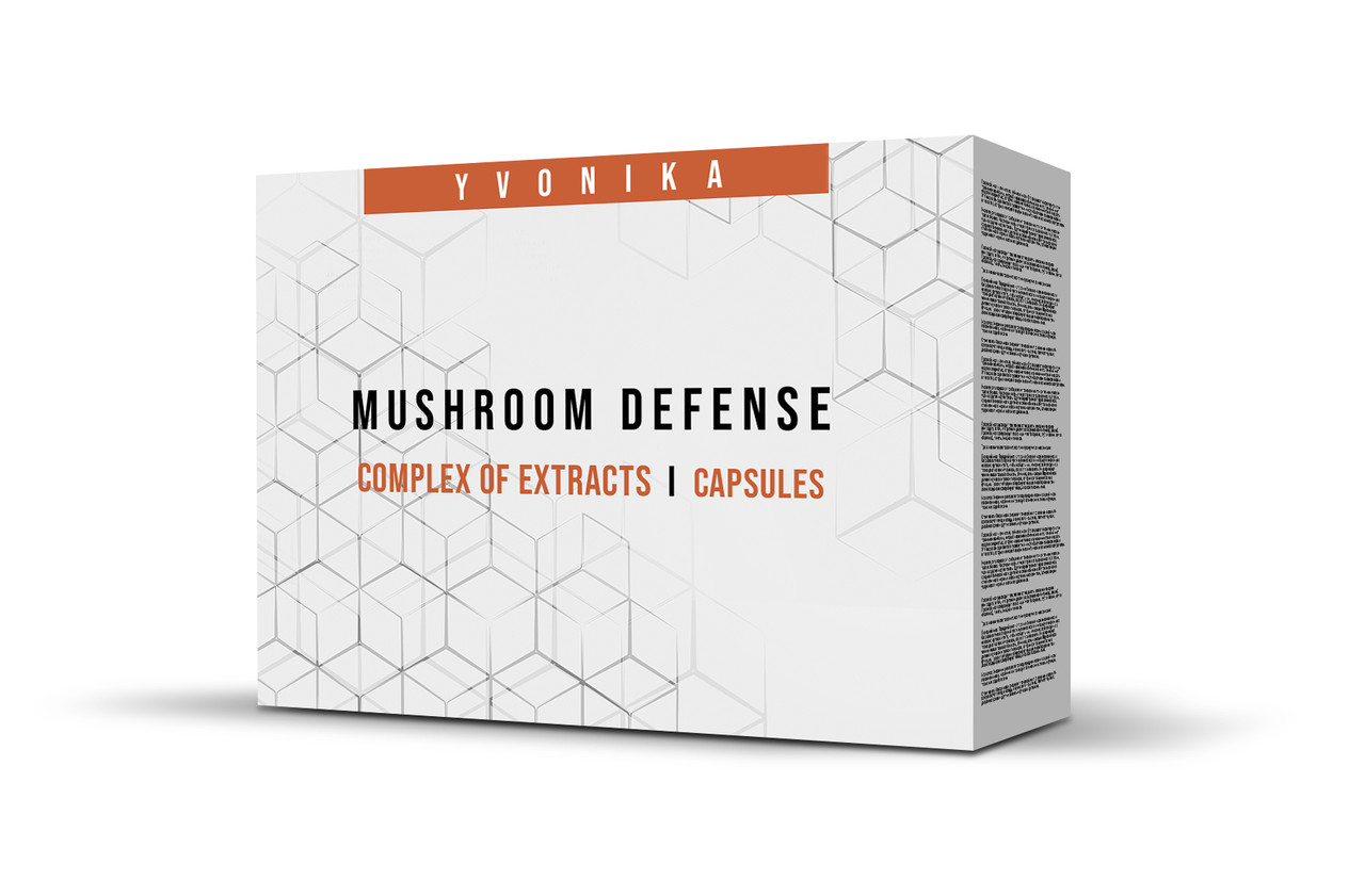 

Натуральная добавка Yvonika Mushroom Defense для иммунитета капсулы 20шт