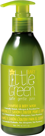 Акция на Шампунь для волос и тела Little Green Baby Shampoo & Body Wash для младенцев 240 мл (669259001024) от Rozetka UA