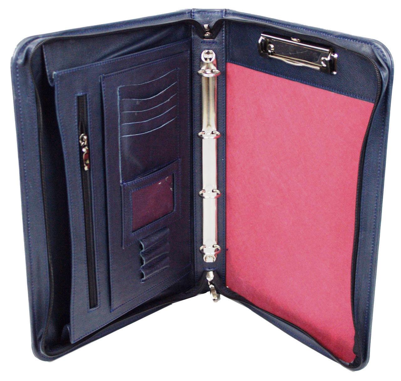 

Мужская деловая папка Portfolio для формата А4 Кожа Синий Port1005 navy 2616302