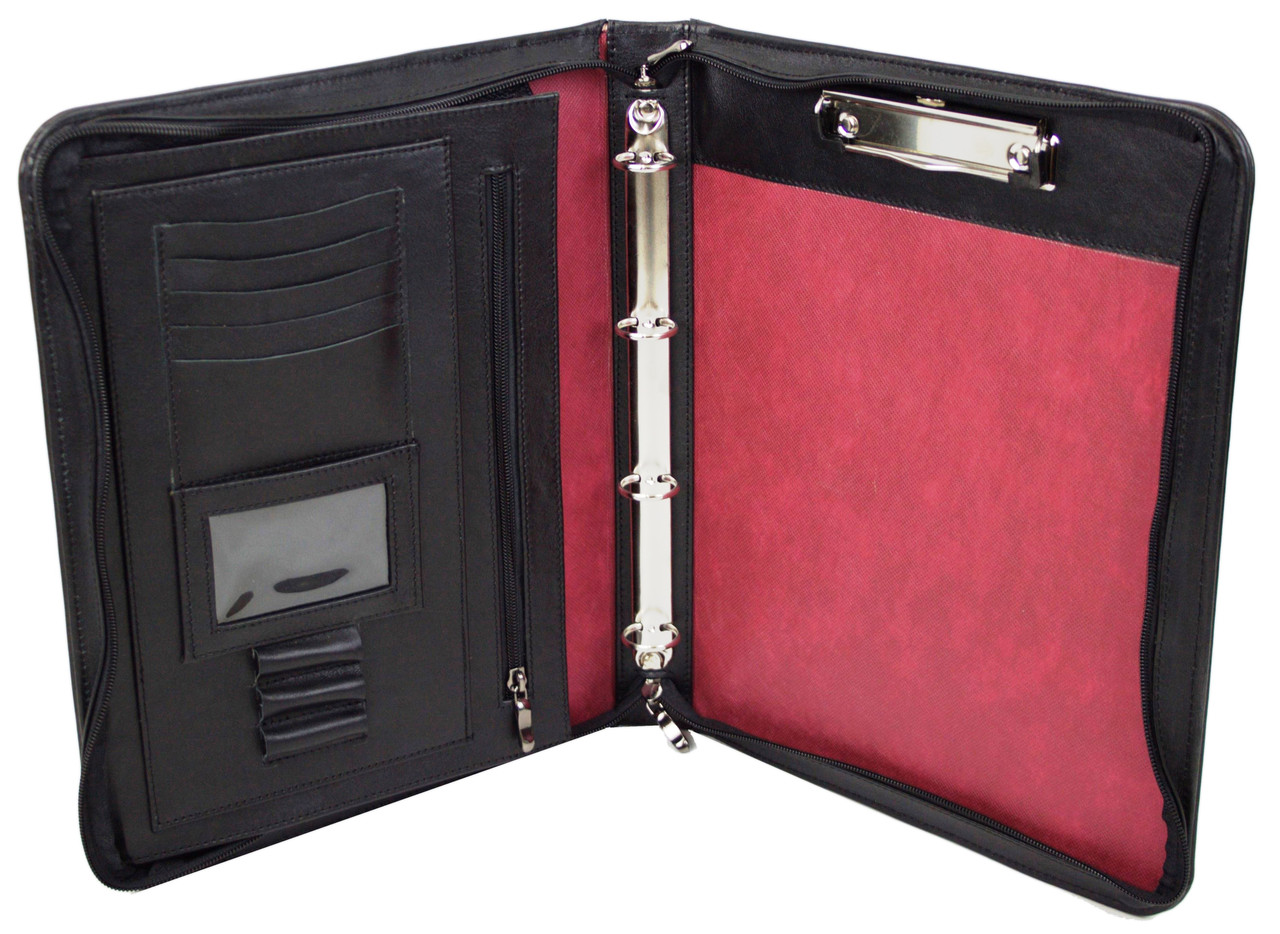 

Деловая папка кожаная Portfolio для формата А4 Черный Port1004 black 2616328