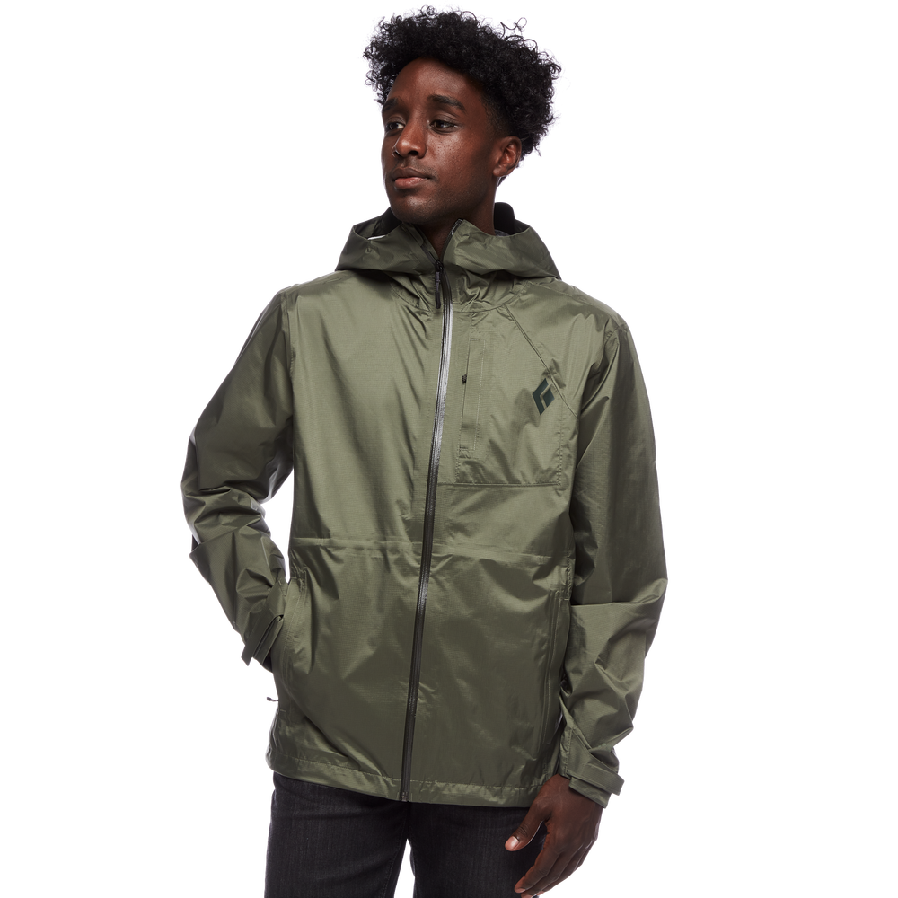 

Куртка Black Diamond Treeline Rain Shell L Темно-Зеленый