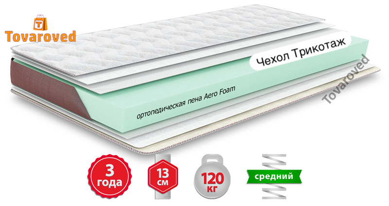 

Матрас ортопедический 140х200 Come-for MINI ROLL