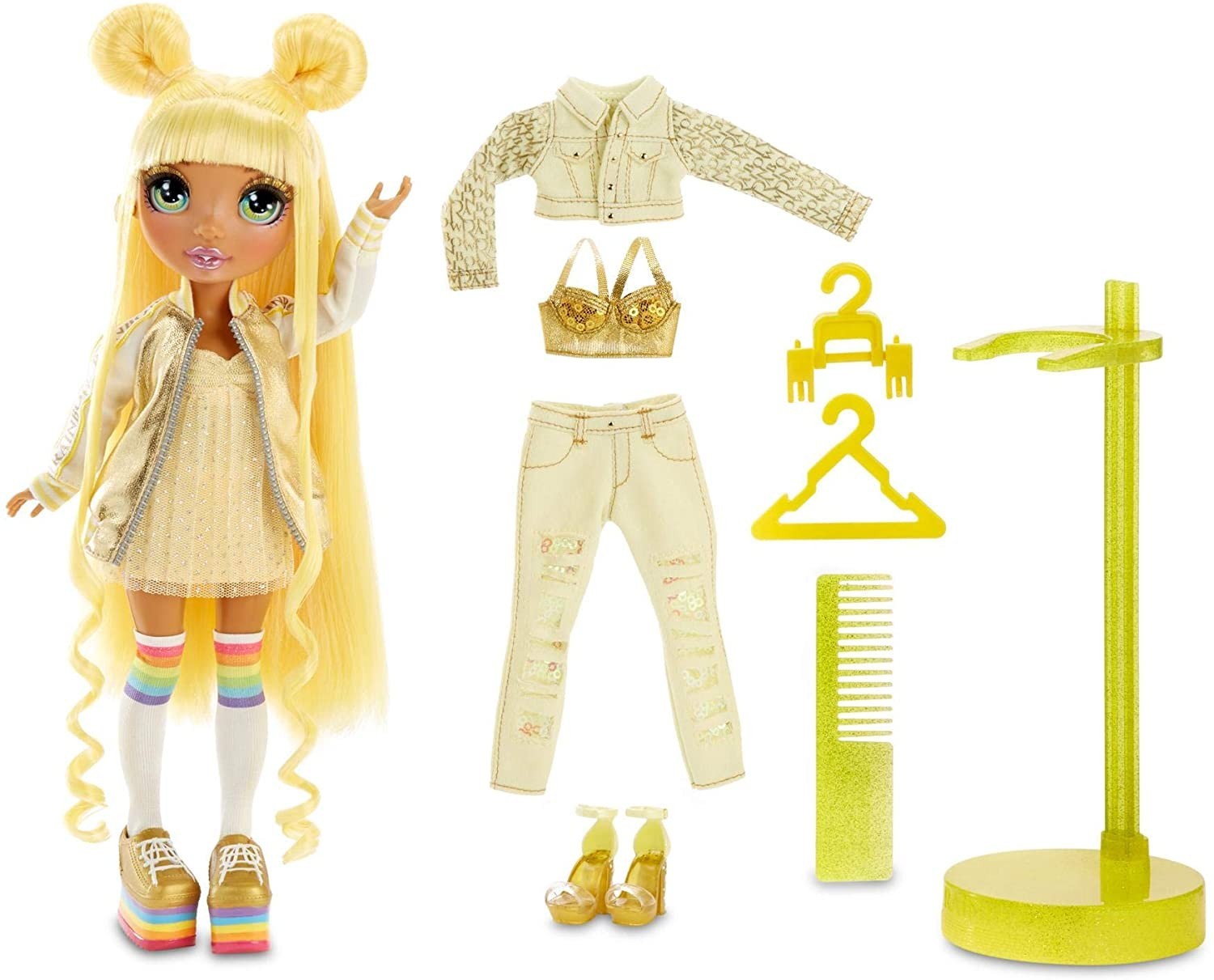 

Лялька MGA Entertainment Rainbow High Fashion Doll Sunny Madison Санні з аксесуарами