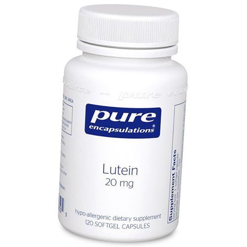 

Лютеин, Lutein 20, Pure Encapsulations 120гелкапс (72361027)