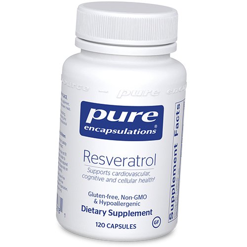 

Ресвератрол, Resveratrol, Pure Encapsulations 120капс (70361022)