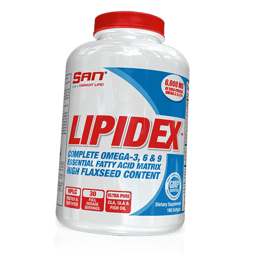 

Омега 3 6 9, Lipidex, San 180гелкапс (67091004)