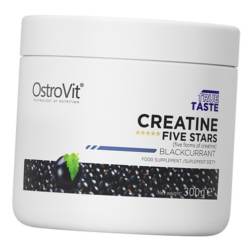 

Креатин 5 форм, Creatine Five Stars, Ostrovit 300г Черная смородина (31250011)