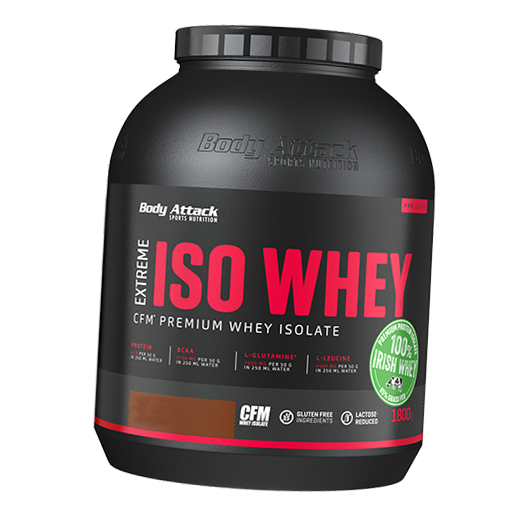 

Extreme ISO Whey Body Attack 1800г Ваниль (29251001)