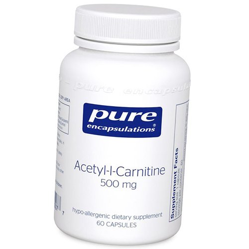

Карнитин Тартрат, L-Carnitine, Pure Encapsulations 60капс (02361005)