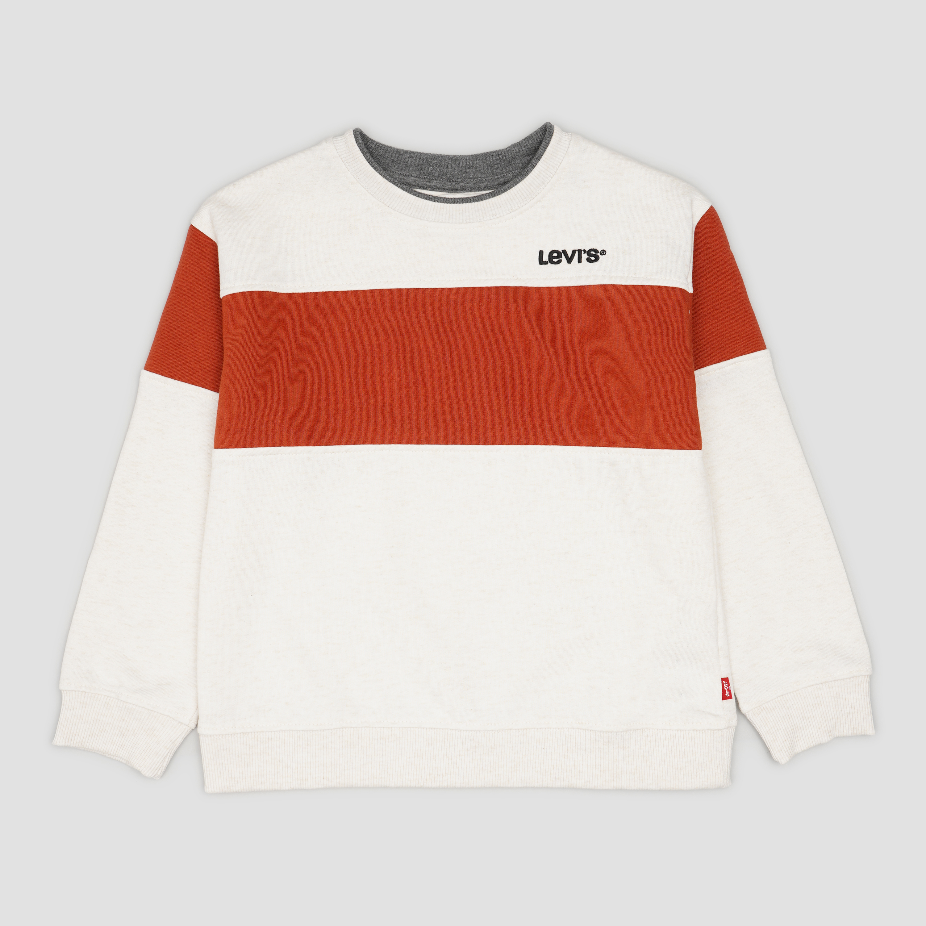 

Свитшот детский Levi's Lvb Clrblck Crewneck Swtshirt 8ED555-W4X 116 см Серый
