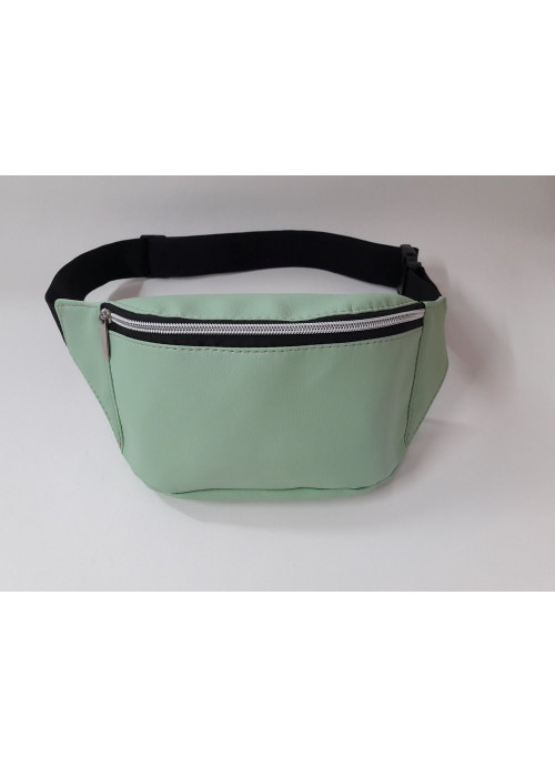 

Женская сумка на пояс (бананка) Sambag 31х12х5 см Мята 000162326