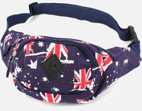 

Сумка на пояс Wallaby 27х13х9 см Синий 000162354