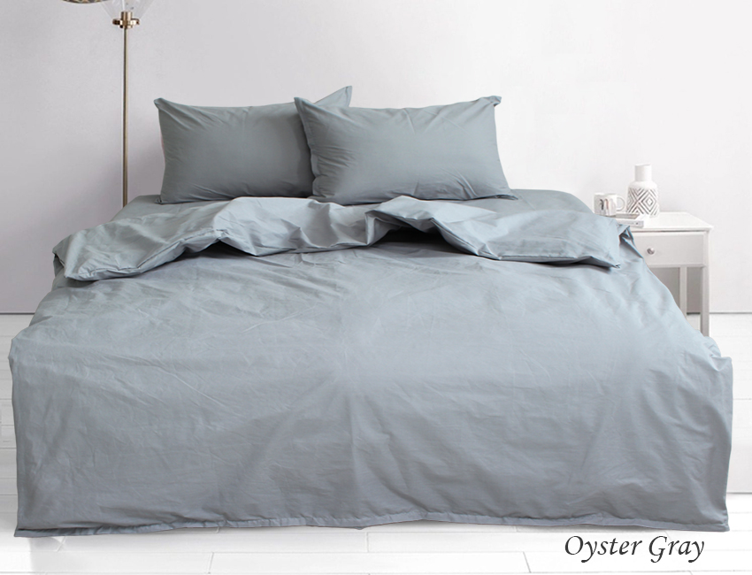 

Постельное белье (Oyster Gray) TAG tekstil Семейный Серый 000163446