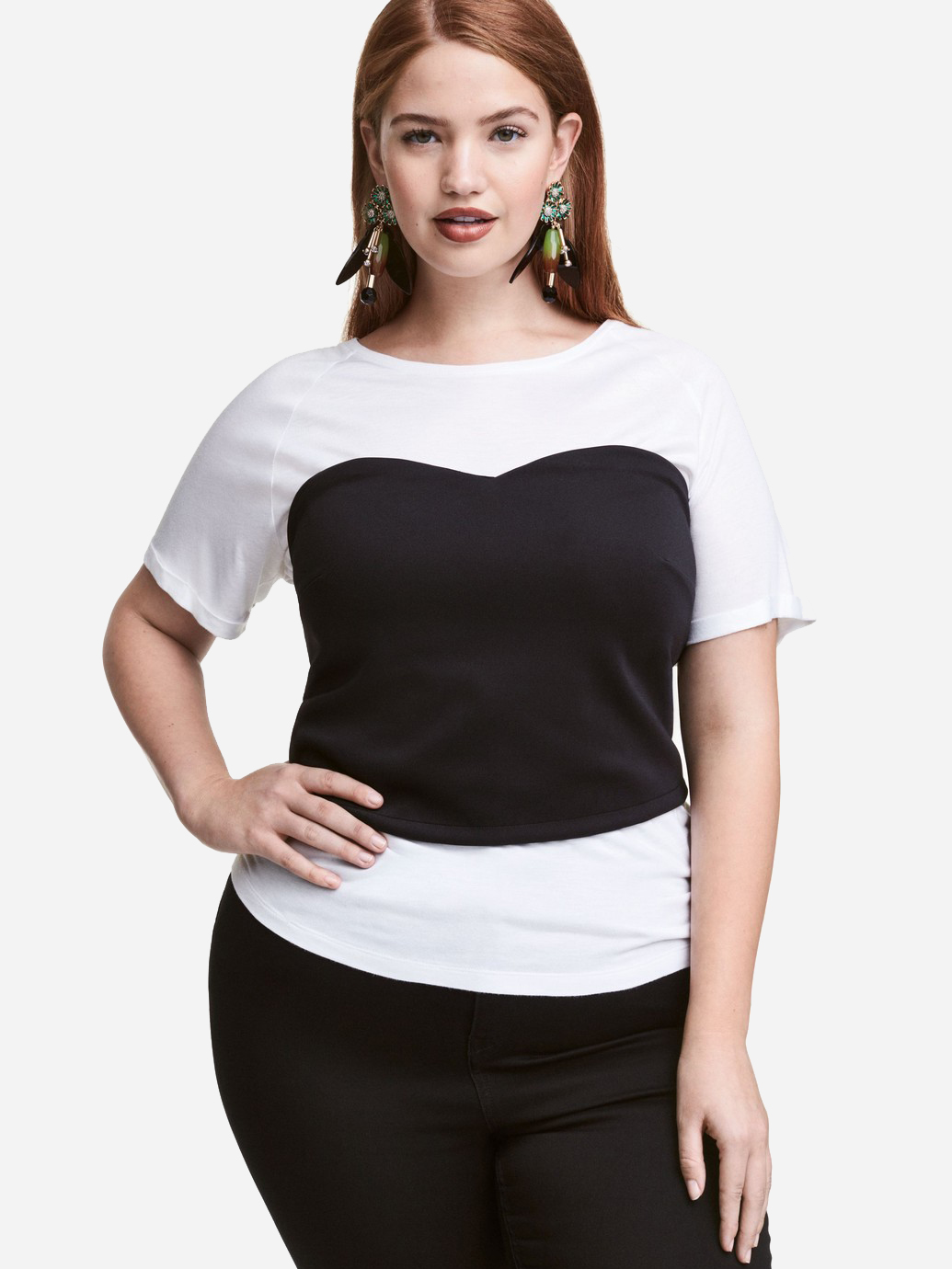 

Топ H&M 0407203  Черный, Топ H&M 0407203 3XL Черный