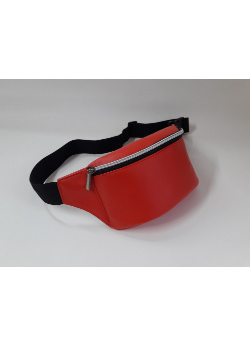 

Женская сумка на пояс (бананка) Sambag 31х12х5 см Красный 000162324