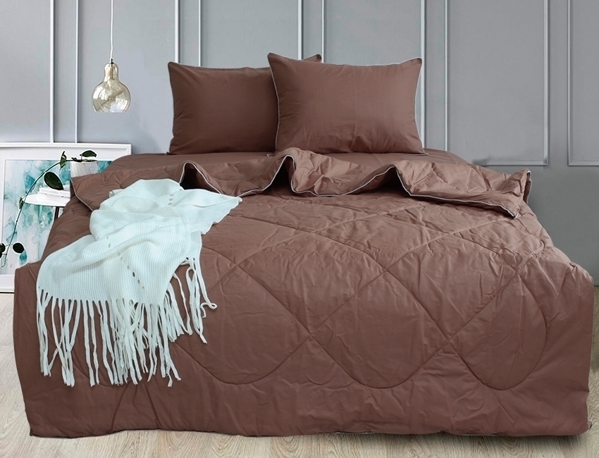 

Набор постельного белья (Mahogany Rose) TAG tekstil Евро Коричневый 000163666