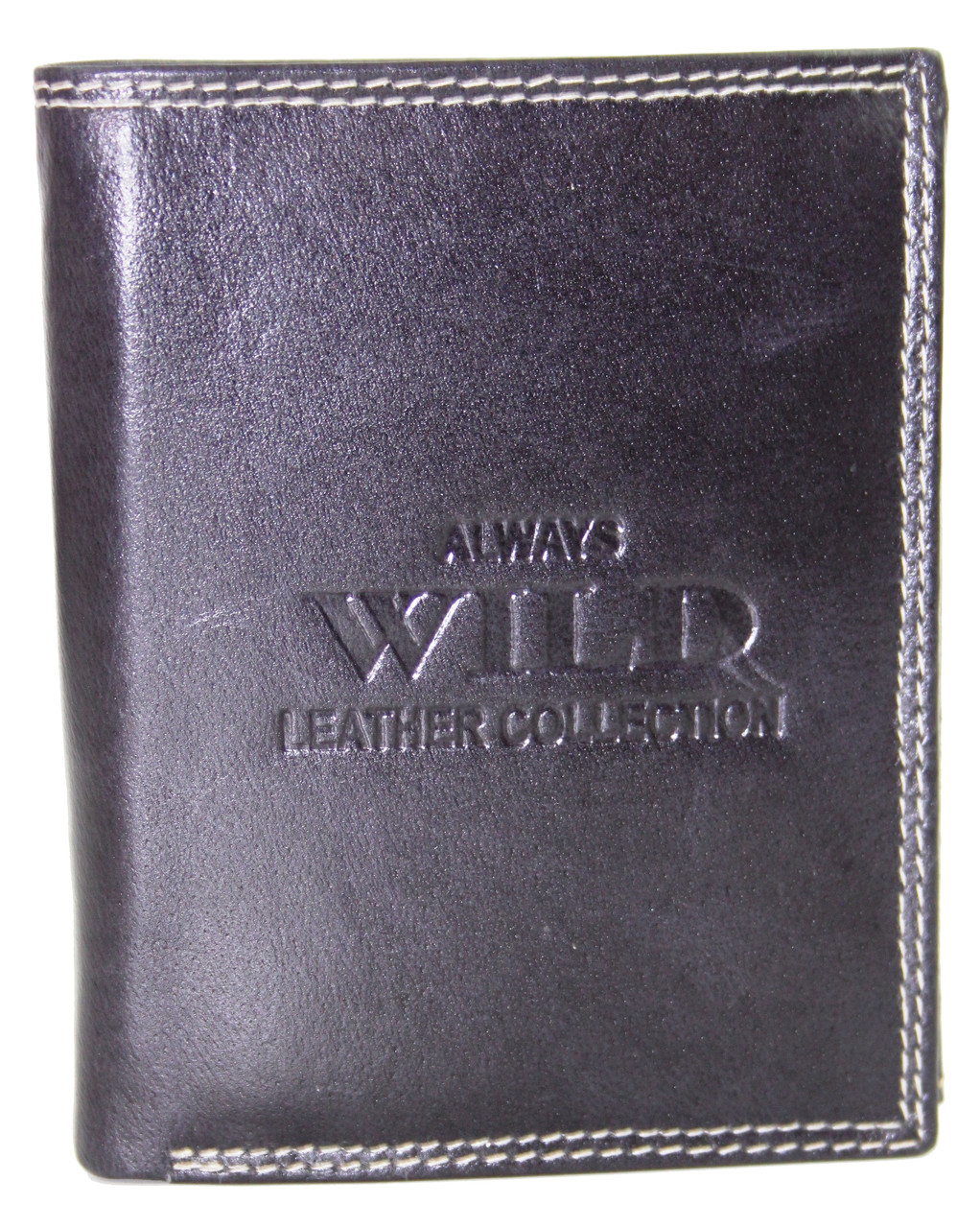 

Мужское кожаное портмоне Always Wild 12,5х10х2,5 см Черный 000162538