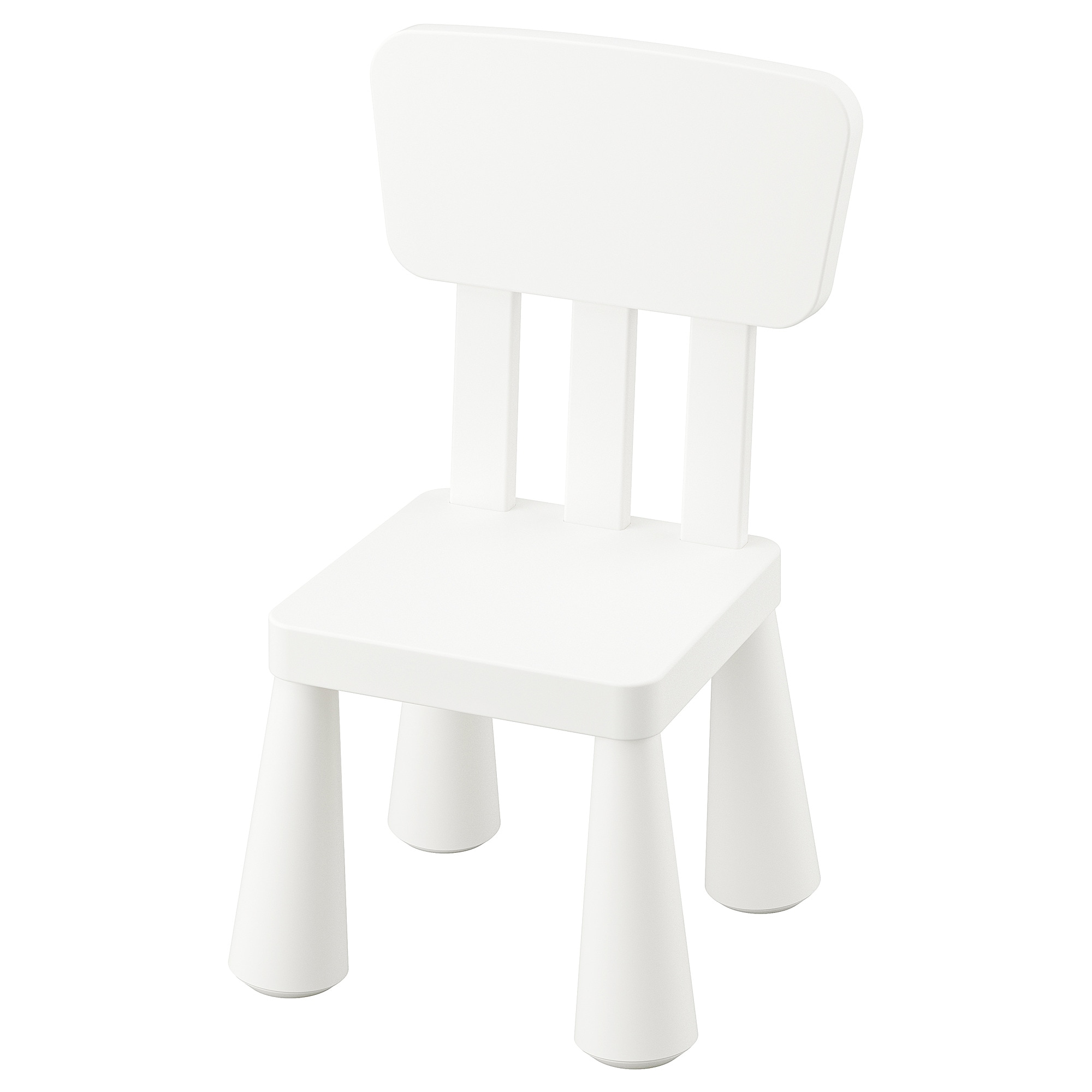 

Детский стул для дома/улицы IKEA MAMMUT белый 403.653.71