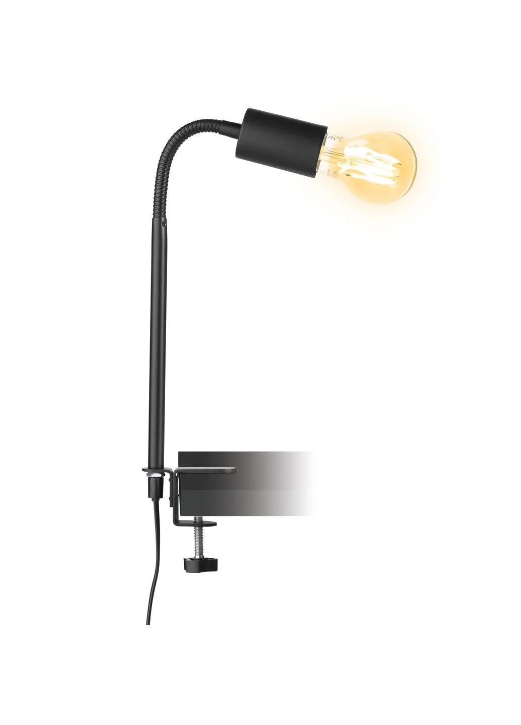 

Настольная LED лампа зажимная со сменным источником света Livarno Lux черный EL-550071