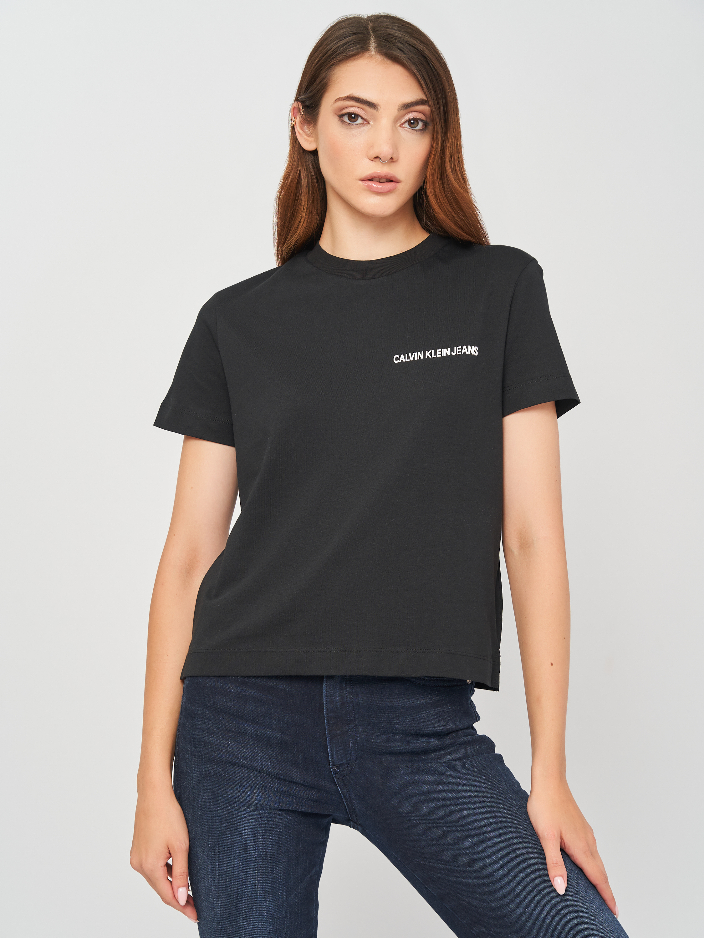 

Футболка Calvin Klein Jeans VERTICAL LOGO TEE J20J216256-BEH  Black, Футболка Calvin Klein Jeans VERTICAL LOGO TEE J20J216256-BEH L Black