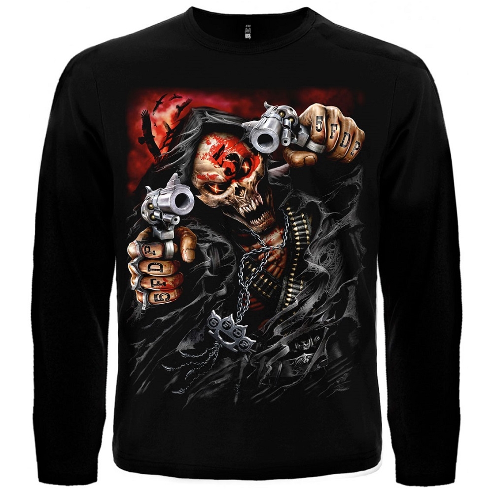 

Футболка с длинным рукавом Rockway Five Finger Death Punch "And Justice for None" Черный , Размер L