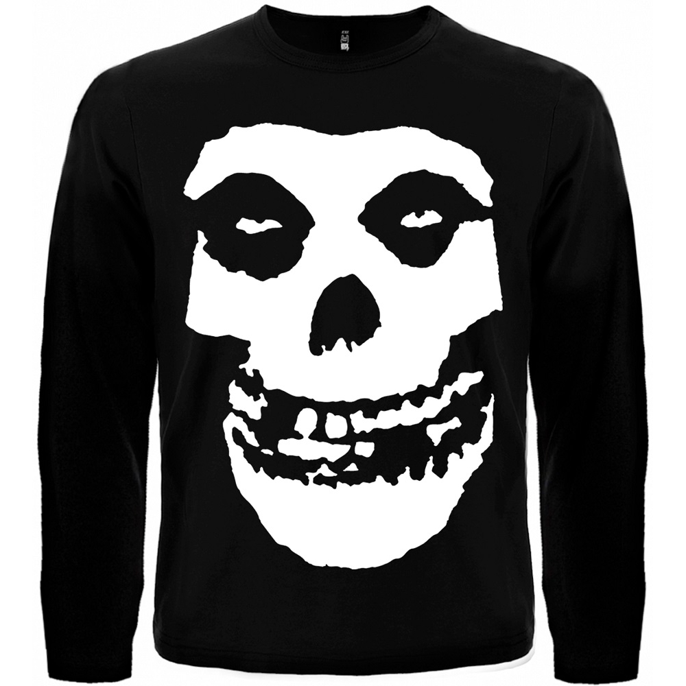 

Футболка с длинным рукавом Rockway Misfits (skull logo) Черный , Размер M