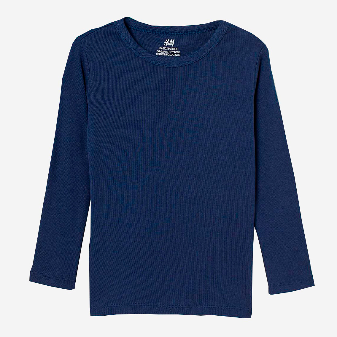 

Лонгслив H&M 9909563 122 - 128 см Темно-синий