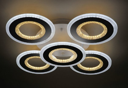 

Люстра светодиодная акриловая Sirius PRD-C 0452-5R 180W