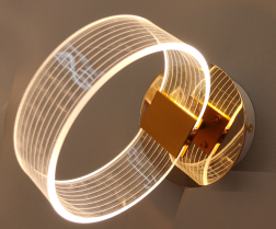 

Бра настенная светодиодная акриловая Sirius N 3705-1 GOLD 12W