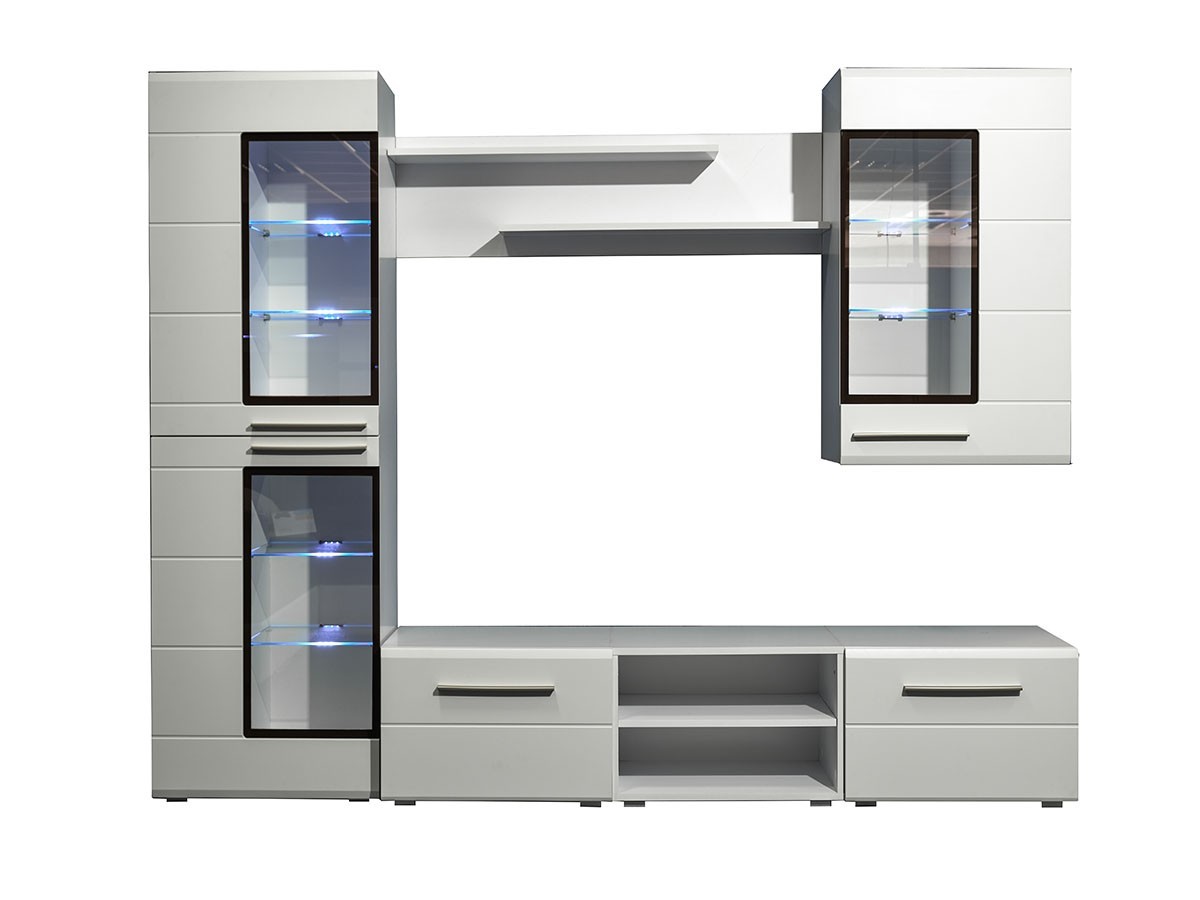 

Cтенка у гостинную NOVA Обеликс Белый 170х240х45 см