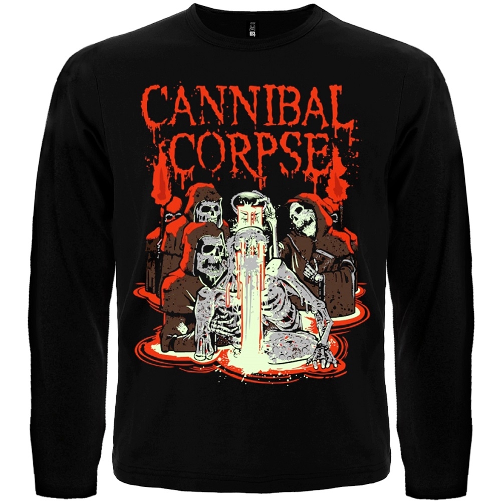 

Футболка с длинным рукавом Rockway Cannibal Corpse "Acid Bath" Черный , Размер M