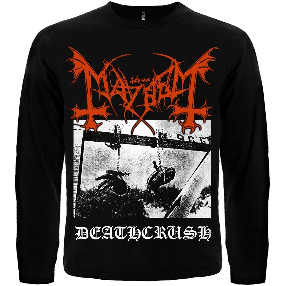 

Футболка с длинным рукавом Rockway Mayhem "Deathcrush" Чернй , Размер, Футболка с длинным рукавом Rockway Mayhem "Deathcrush" Чернй , Размер S