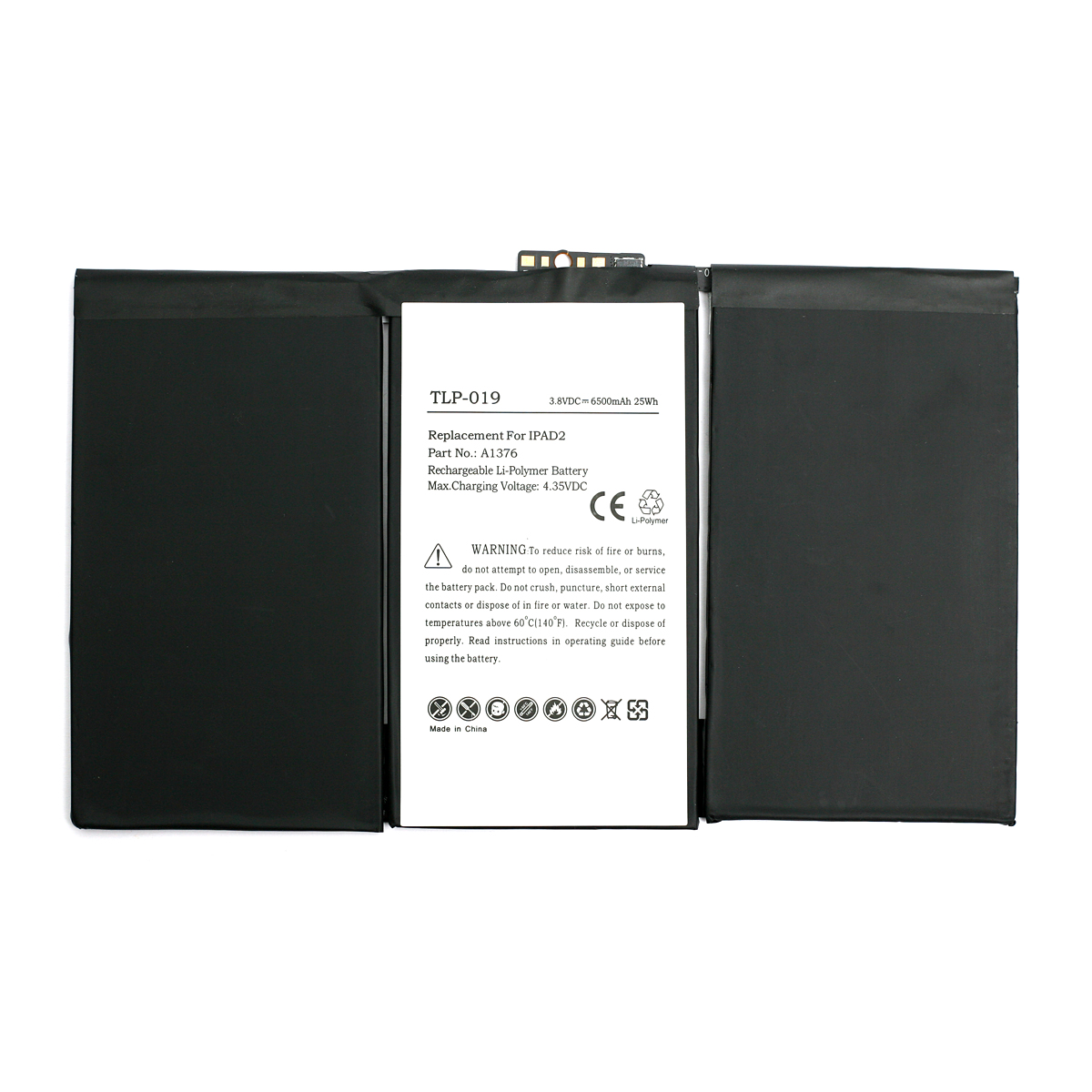 

Аккумулятор PowerPlant APPLE iPad 2 new 6500mAh High Copy