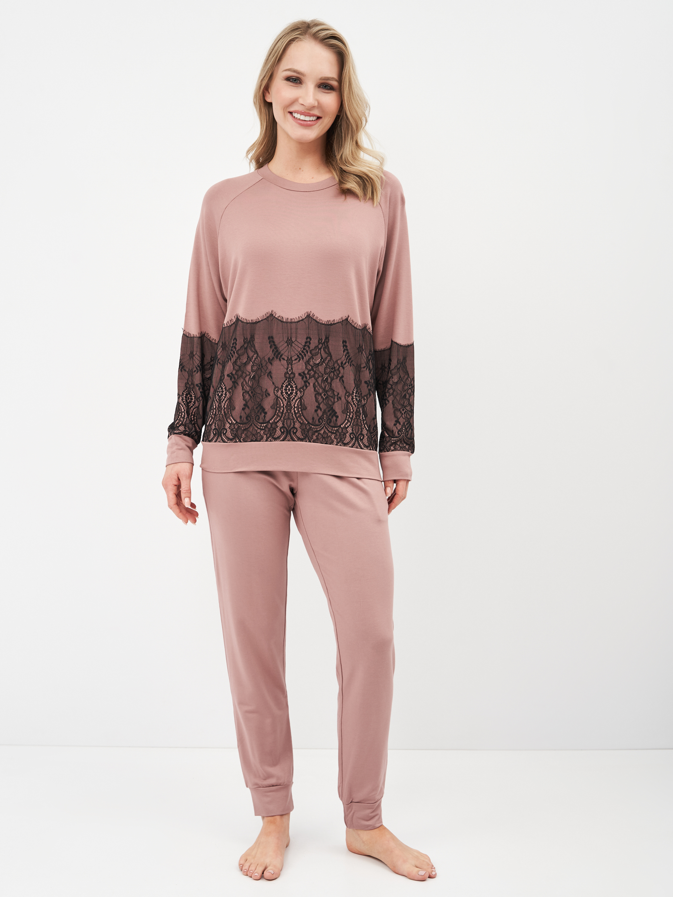 

Брюки Effetto 10704C XXL Фиолетовые