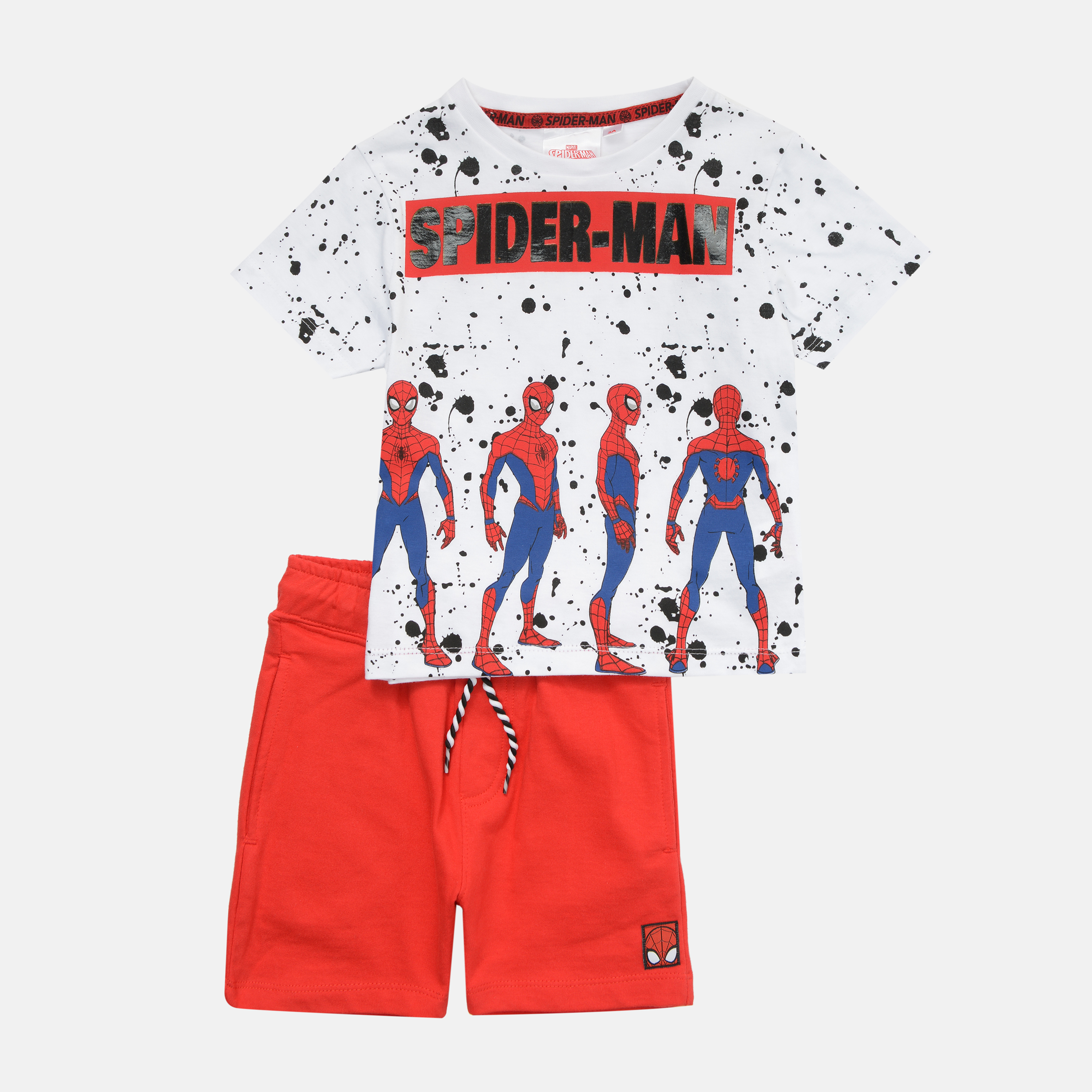 

Комплект (футболка + шорты) Disney Spiderman UE1057 98 см Белый