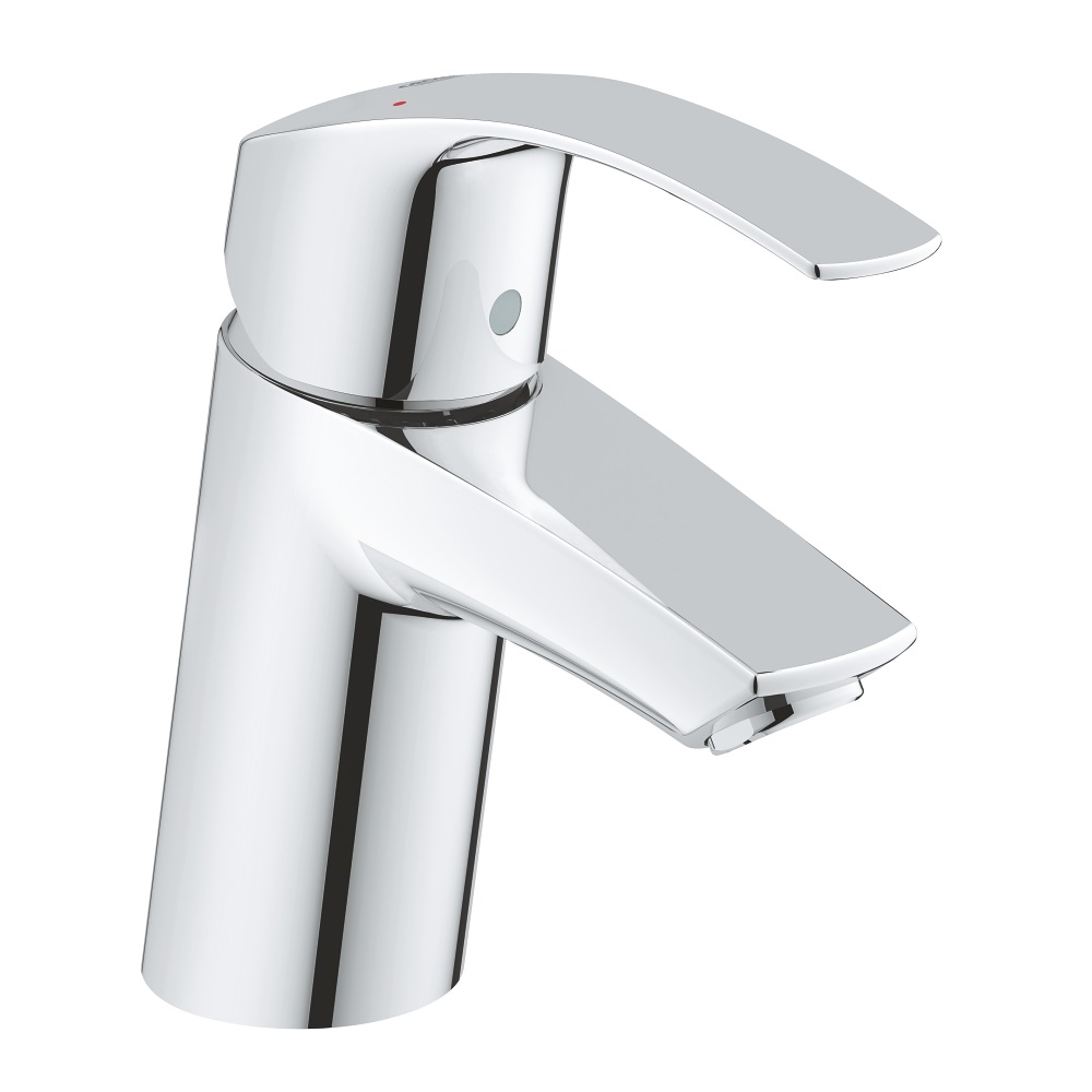 

Смеситель для умывальника Grohe Eurosmart, хром, без донного клапана