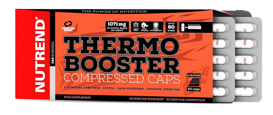

Жиросжигатель Nutrend Thermobooster Compressed Caps (60 капсул)