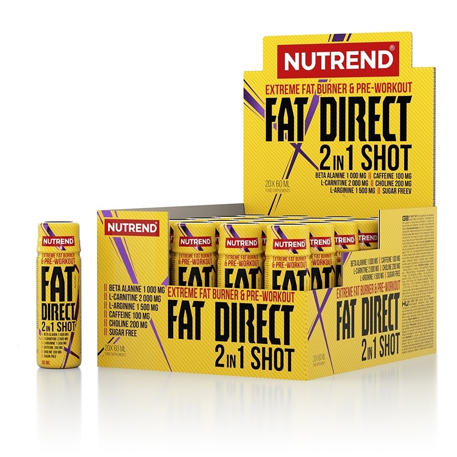 

Жиросжигатель Nutrend Fat Direct Shot (20х60 мл)