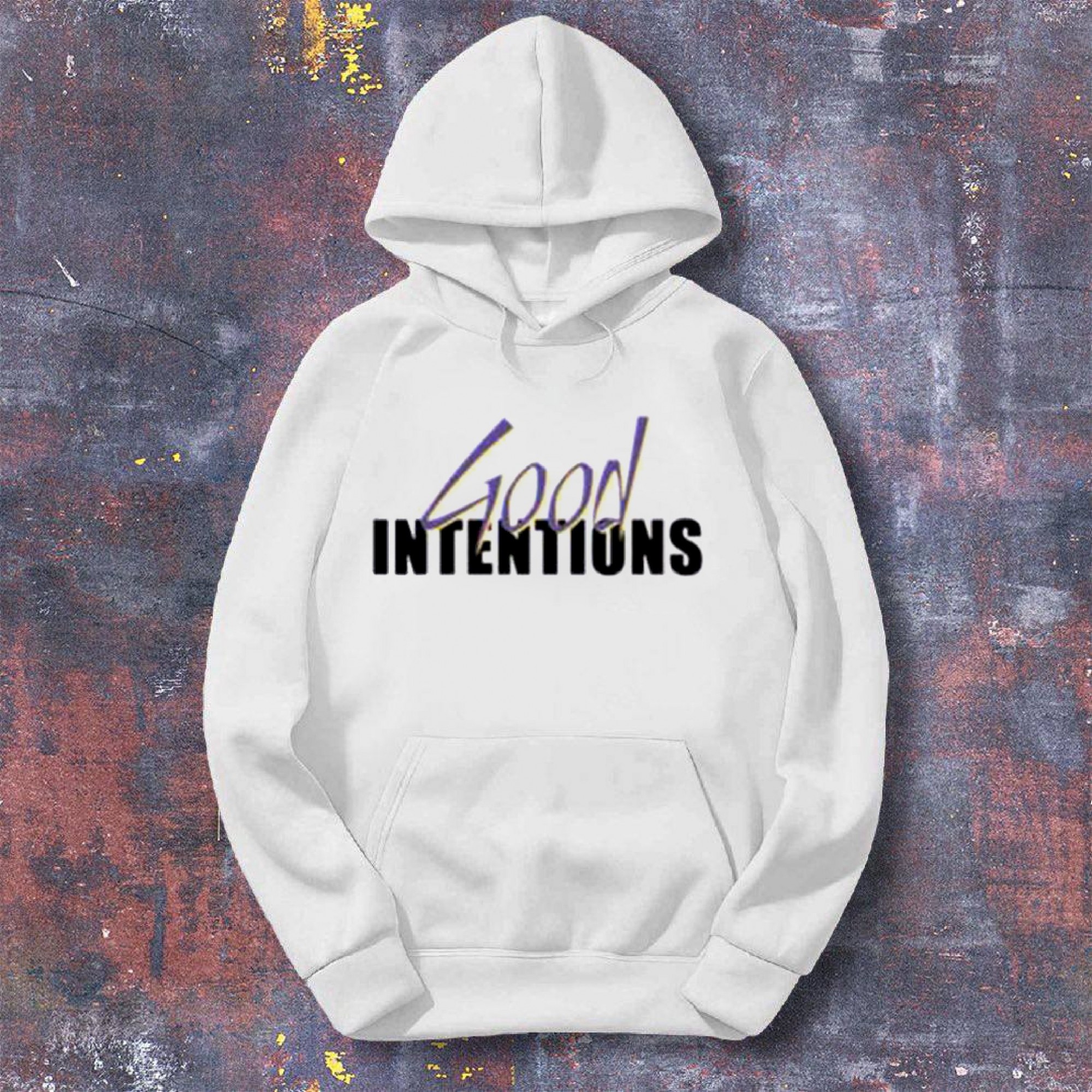 

Худи A SHO Good Intentions  белый, Худи A SHO Good Intentions S белый
