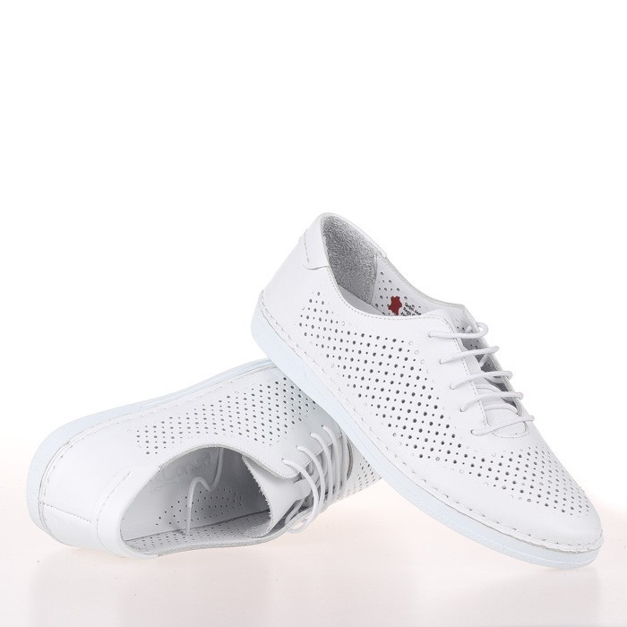 

Женские мокасины Lonza 227 36 Белые