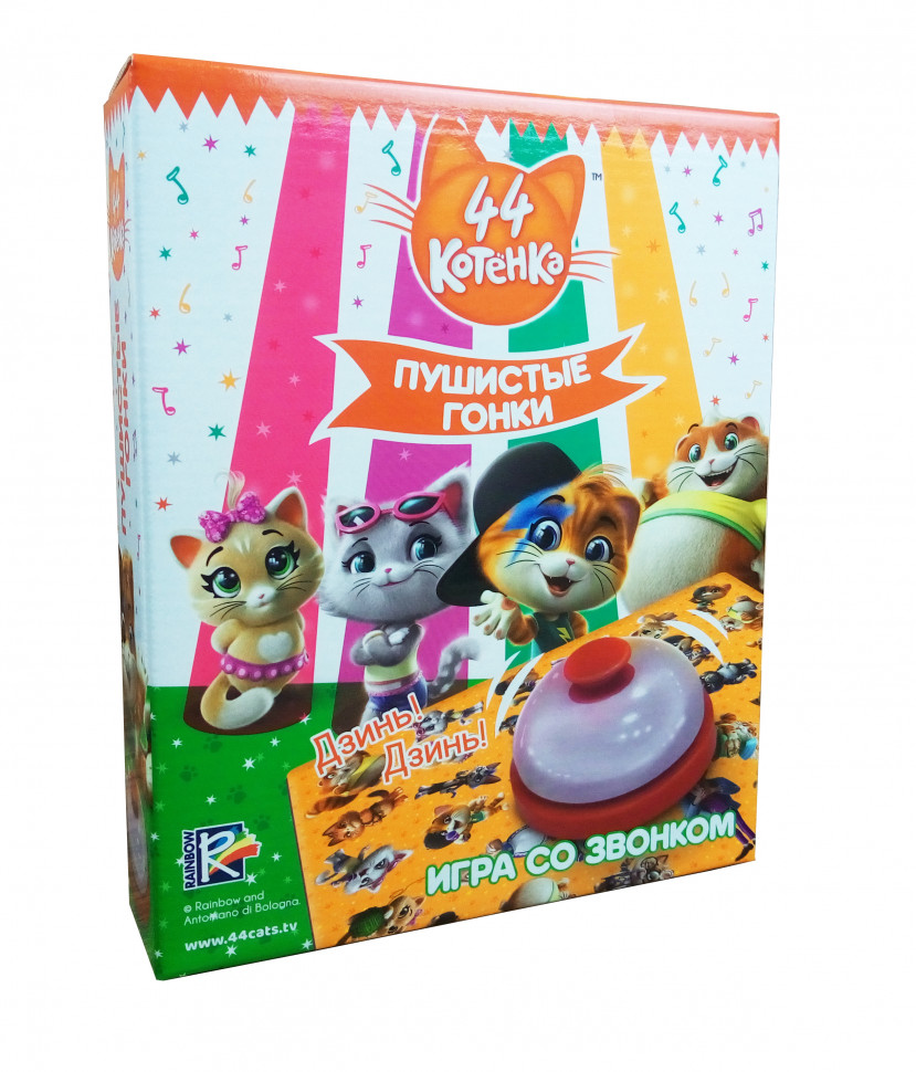 

Игра со звонком 44 Cats. Пушистые гонки VT8010 ( VT8010-05 (рус))