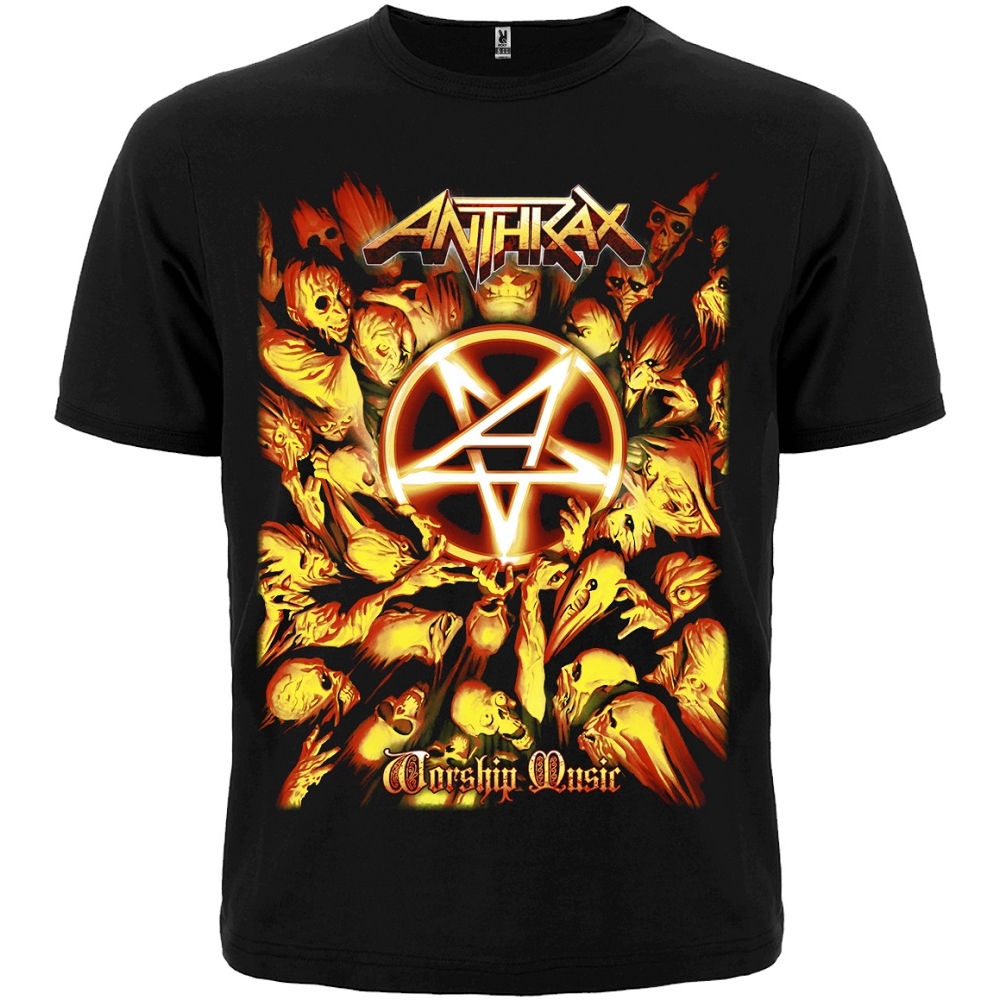 

Футболка Rockway Anthrax "Worship Music" Черный , Размер, Футболка Rockway Anthrax "Worship Music" Черный , Размер S