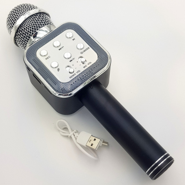 

Караоке микрофон беспроводной Wster WS-1818 PRO черный