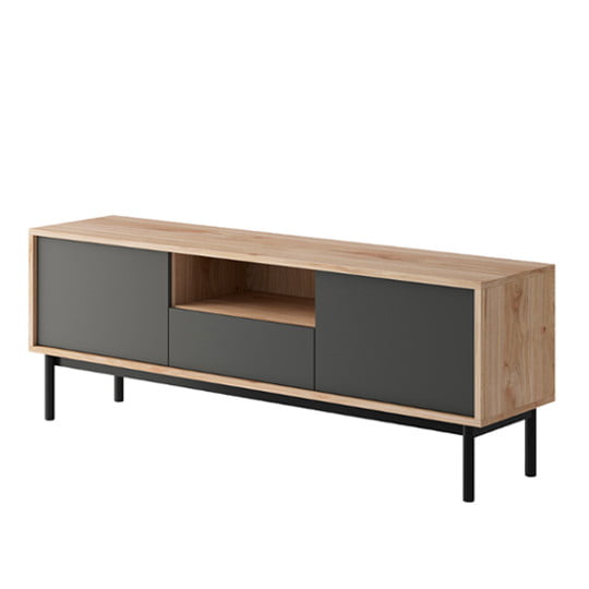 

Тумба RTV Basic Meble Piaski 154x57x39 075263