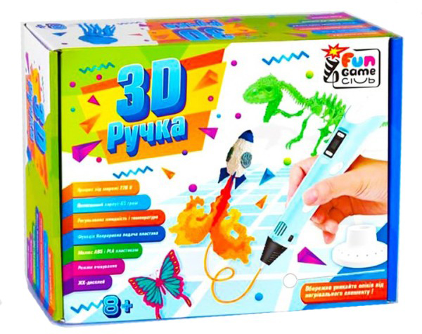

Ручка 3D Fun Game 60484 (Fun Game 60484) (6945717434110)