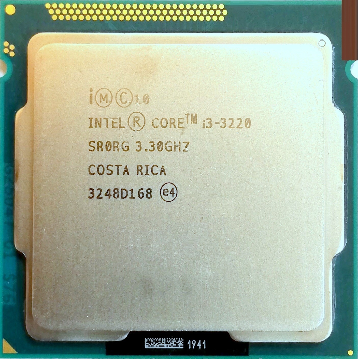 Процессор Intel Core i3-3220 L1 SRORG 3.3GHz 3M Cache Socket 1155 Б/У –  отзывы покупателей | ROZETKA